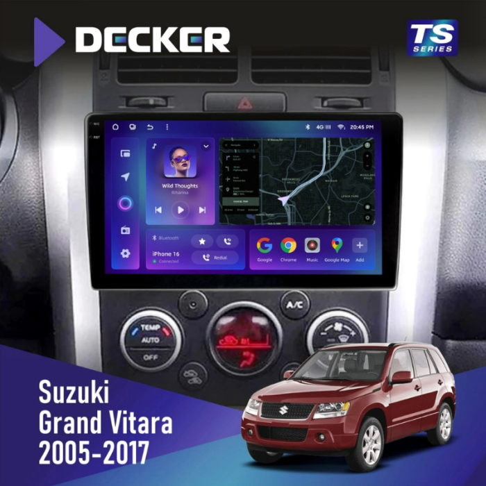 Штатна магнітола Suzuki Grand Vitara (2005-2017)