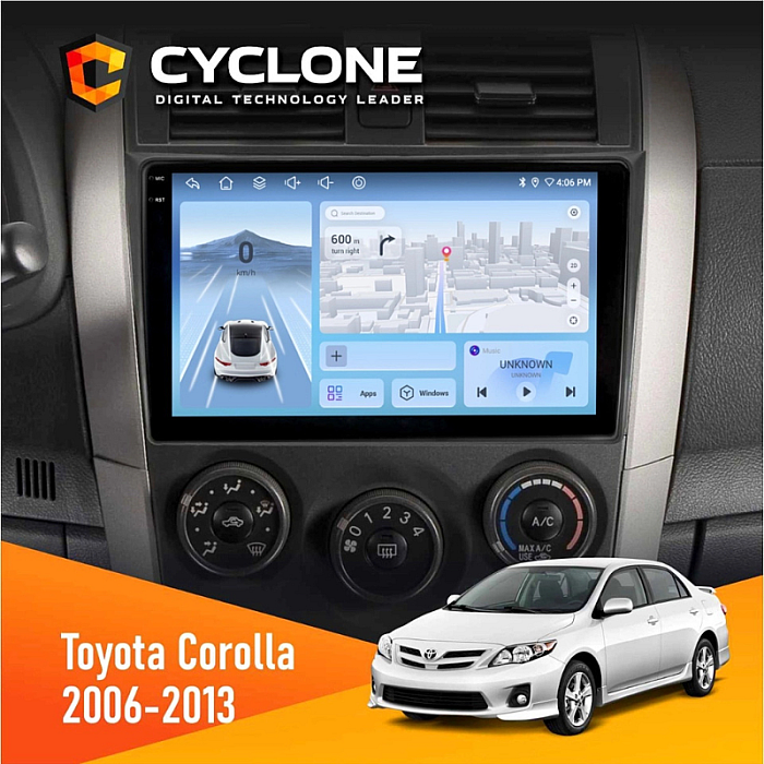 Штатна магнітола Toyota Corolla (2006-2013)