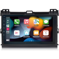 Штатная магнитола Toyota Land Cruiser Prado (2002-2009) для авто с усилителем звука