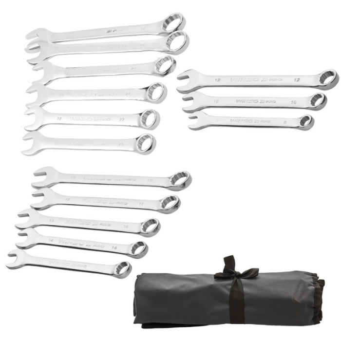 Набор ключей комбинированных Winso PRO 900114
