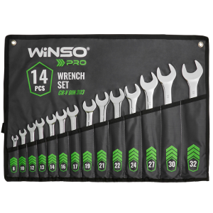 Набір ключів комбінованих Winso PRO 900114