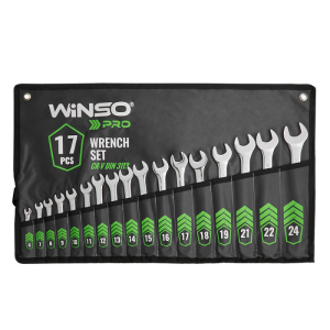 Набір ключів комбінованих Winso PRO 900117