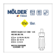 Отвертка реверсивная Molder (MT32312) с комплектом насадок 12 в 1