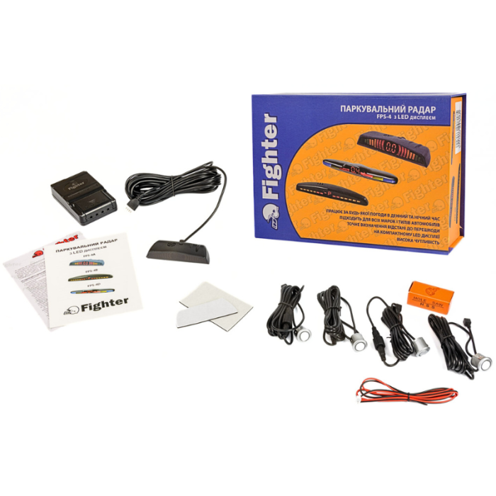 Парктронік Fighter FPS-4A Silver