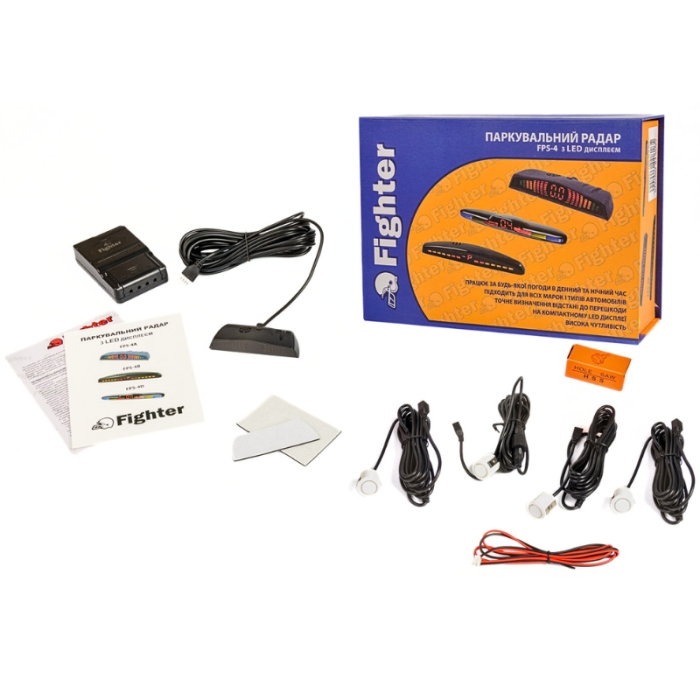 Парктронік Fighter FPS-4A White