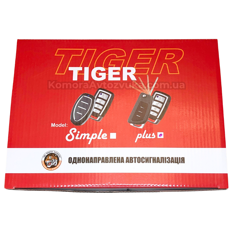Автосигнализация Tiger Simple Plus