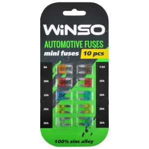 Набір запобіжників (10шт) WINSO mini (155100)