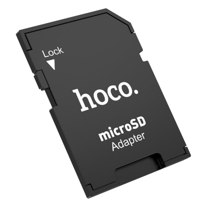 Перехідник Hoco HB22 для карт памʼяті MicroSD на SD