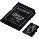 Карта памяти microsd Kingston microSDXC 256Gb Canvas Select Plus с переходником