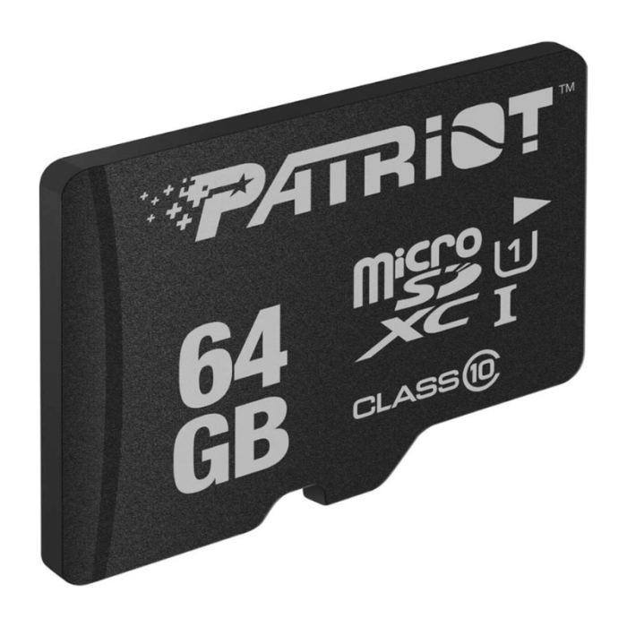 Карта пам’яті microsd Patriot microSDXC 64Gb LX Series Class 10