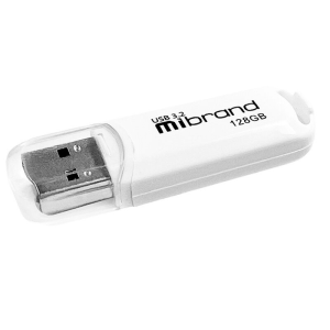 Флешка Mibrand Marten 128 Gb USB 3.2 Gen1 white (MI3.2/MA128P10W)