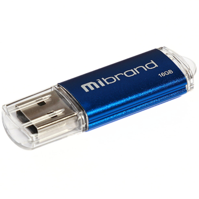 Флешка Mibrand Cougar 16 Gb USB 2.0 blue (MI2.0/CU16P1U)