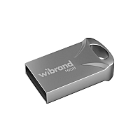 Флешка Wibrand Hawk 16 Gb USB 2.0 silver (WI2.0/HA16M1S)