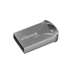 Флешка Wibrand Hawk 32Gb USB 2.0 silver