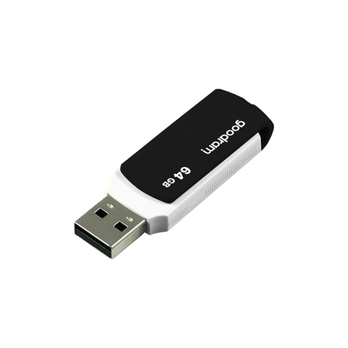 Флешка Goodram UCO2 64Gb USB 2.0 BLACK&WHITE (UCO2-0640KWR11)