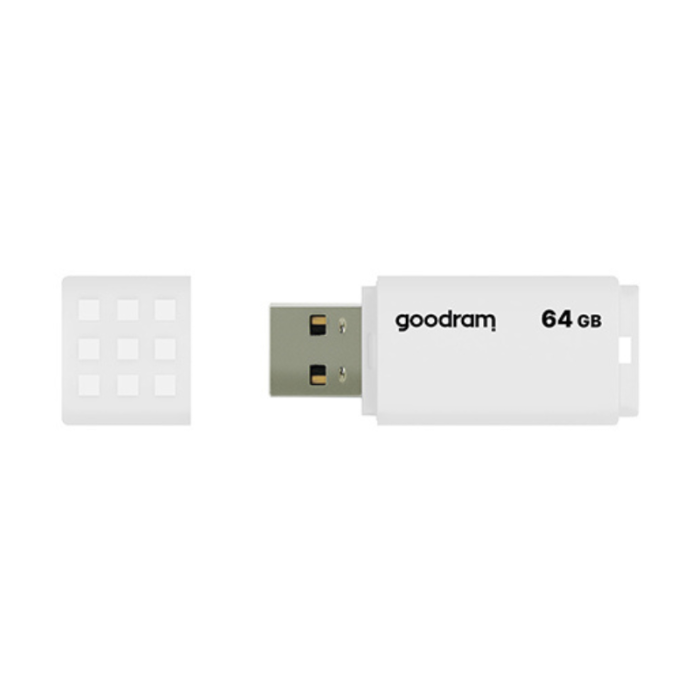 Флешка Goodram UME2 64Gb USB 2.0 white (UME2-0640W0R11)