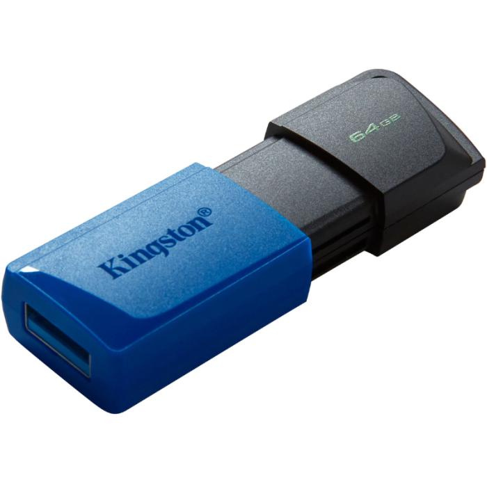 Флешка Kingston DataTraveler Exodia M 64Gb USB 3.2 black/blue (DTXM/64GB)