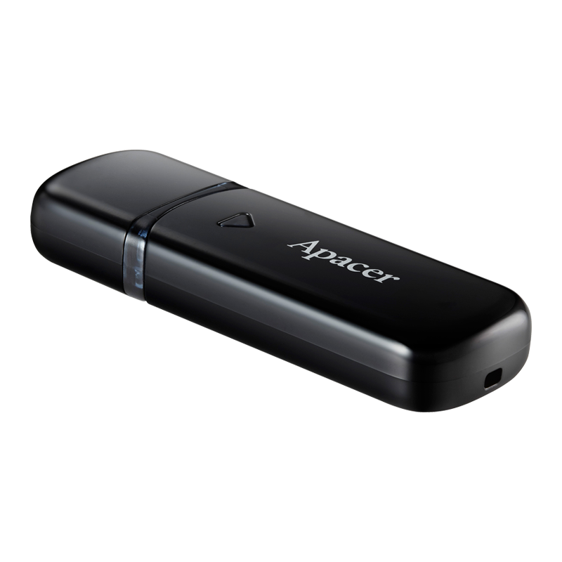 Флешка Apacer AH355 64Gb USB 3.2 black (AP64GAH355B-1)