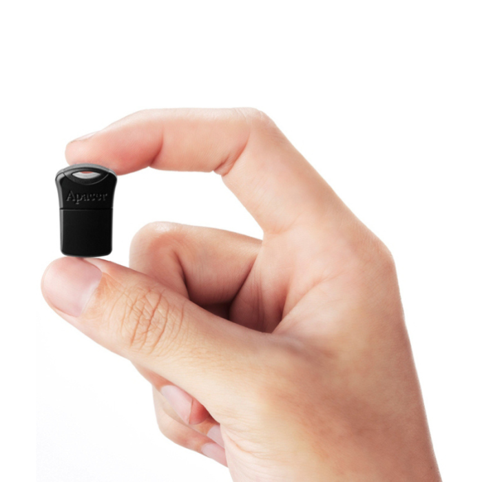 Флешка Apacer AH116 64Gb USB 2.0 black (AP64GAH116B-1)