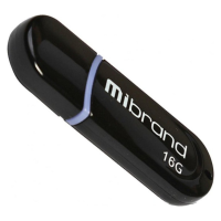 Флешка Mibrand Panther 16Gb USB 2.0 black