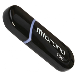 Флешка Mibrand Panther 16Gb USB 2.0 black