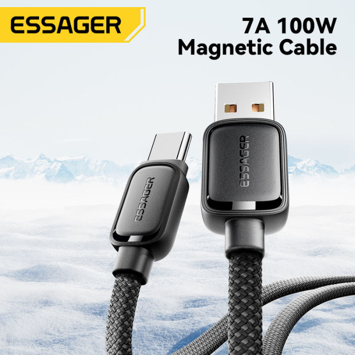 Кабель Essager TD01-P (EXCT-TD01-P) USB to Type-C, 1м