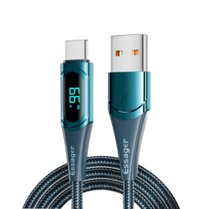 Кабель Essager (ES-XCT-YD03) USB to Type-C (blue) 1м