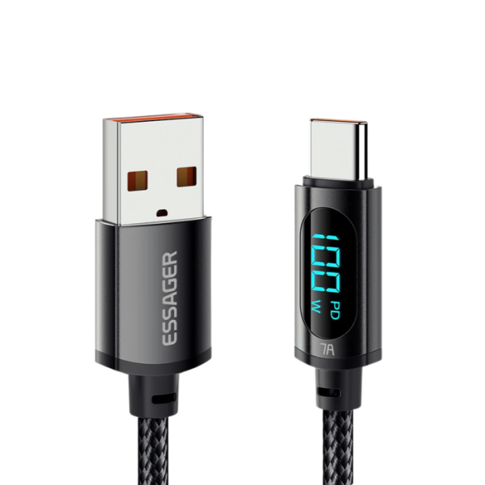 Кабель Essager (EXCT-XY01-P) USB to Type-C 1м