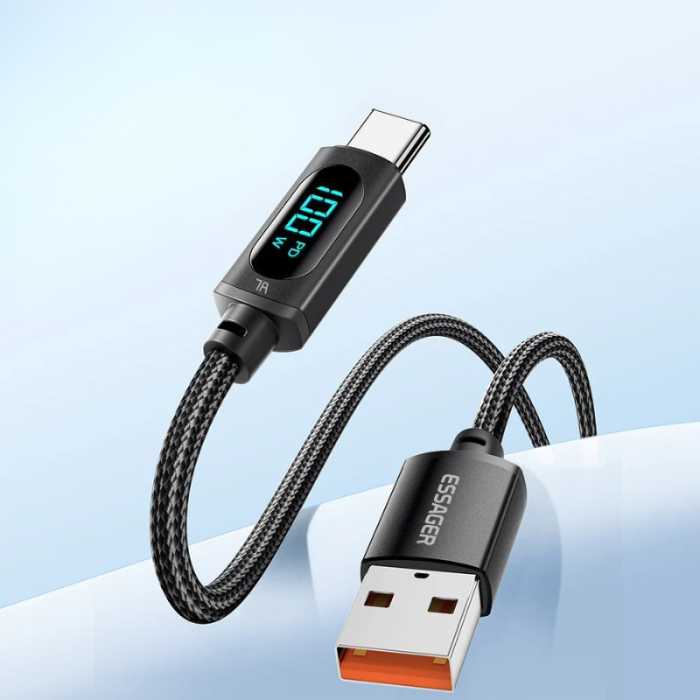Кабель Essager (EXCT-XY01-P) USB to Type-C 1м