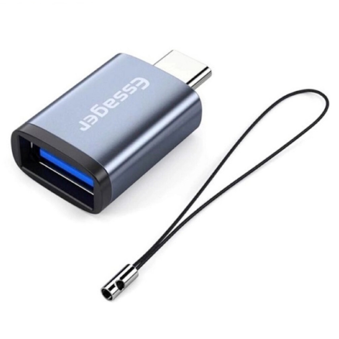 Адаптер Essager OTG USB to Type-C (EZJAC-SRA0G)
