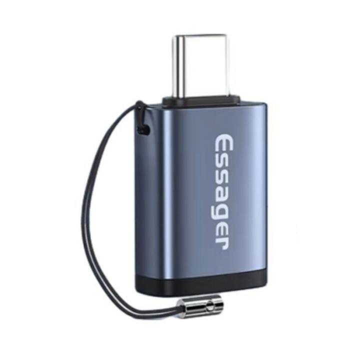 Адаптер Essager OTG USB to Type-C (EZJAC-SRA0G)