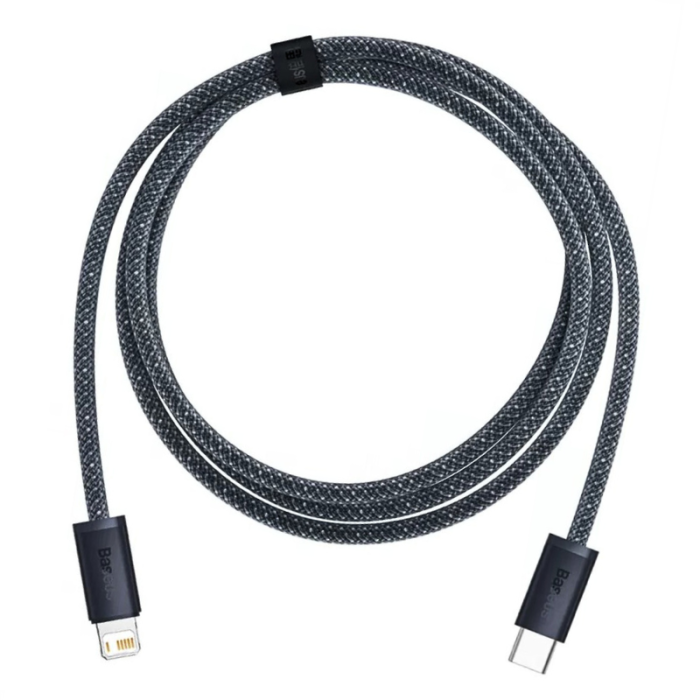 Кабель Baseus (CALD000016) DYNAMIC SERIES Type-C to Lightning (gray) 1м