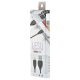 Кабель Remax Lesu RC-050i USB to Lightning (black) 1м