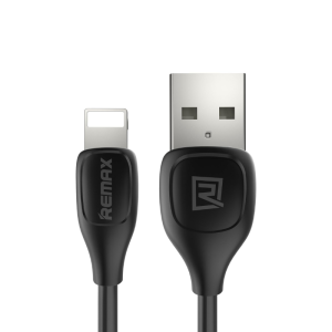Кабель Remax Lesu RC-050i USB to Lightning (black) 1м