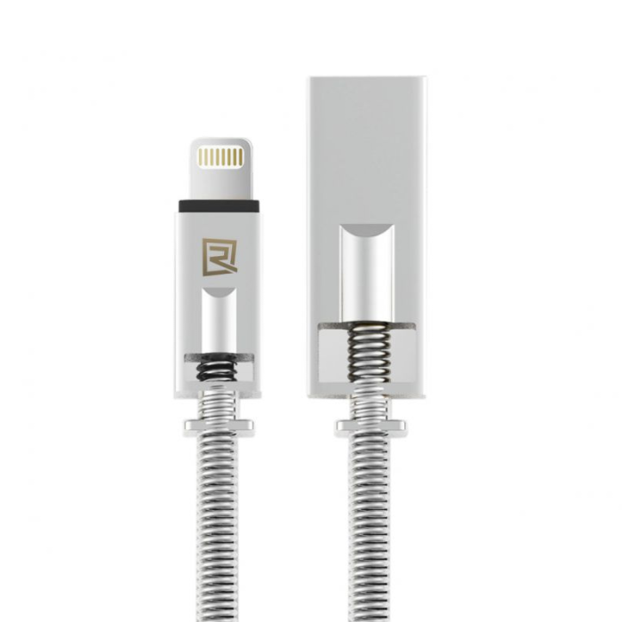 Кабель Remax Royalty RC-056i USB to Lightning (silver) 1м
