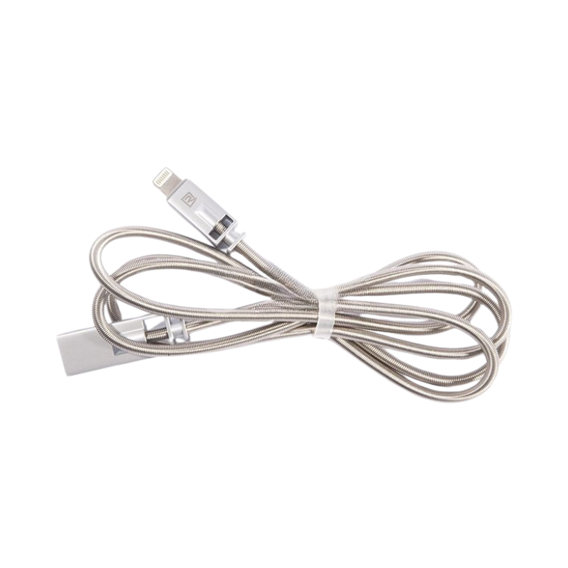 Кабель Remax Royalty RC-056i USB to Lightning (silver) 1м