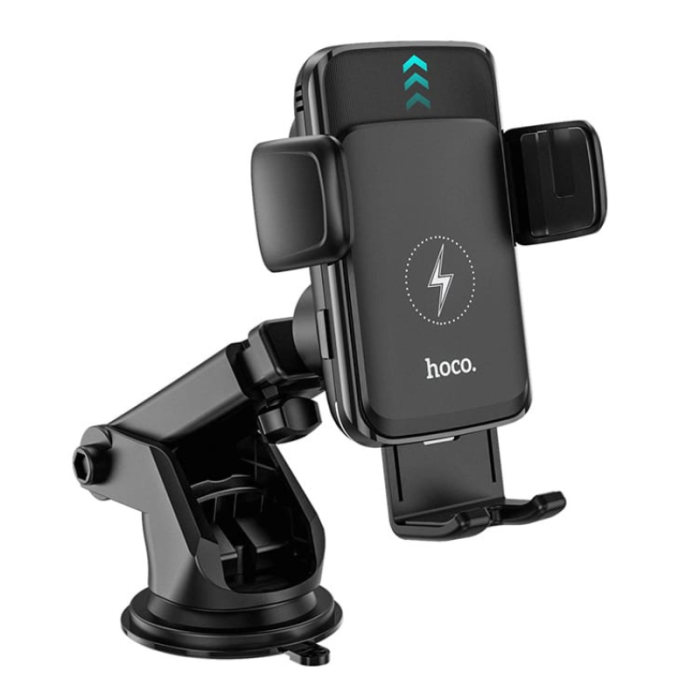 Автомобильный держатель Hoco S35 для телефона с беспроводной зарядкой