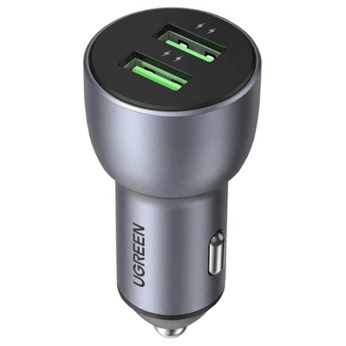 Автомобільний зарядний пристрій Ugreen CD213 (UGR-10144) dark blue