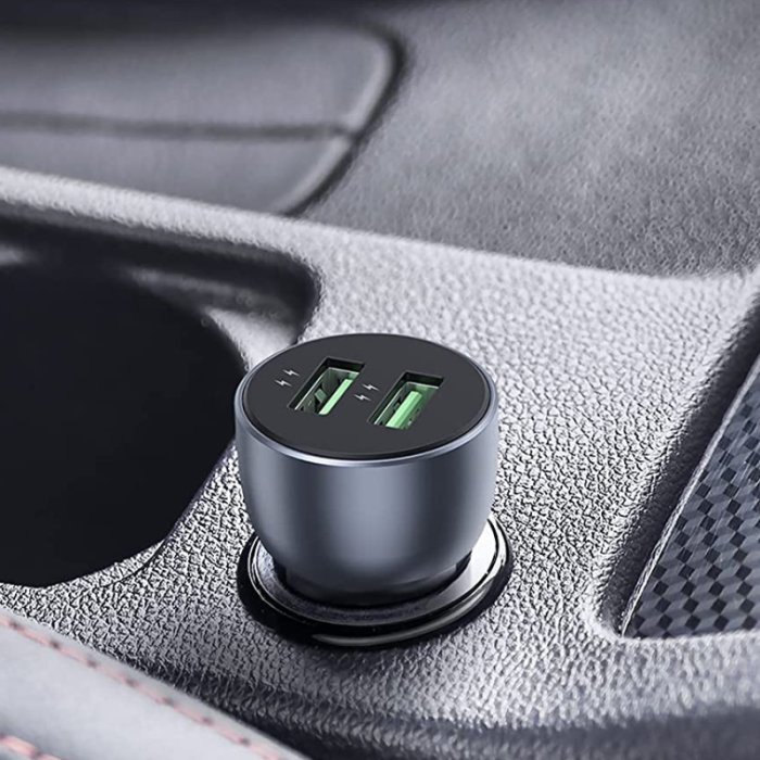 Автомобільний зарядний пристрій Ugreen CD213 (UGR-10144) dark blue