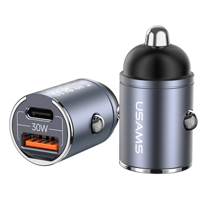Автомобильное зарядное устройство Usams US-CC206