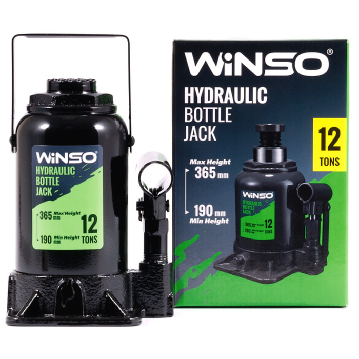 Домкрат гідравлічний Winso 170130 телескопічний, 12т