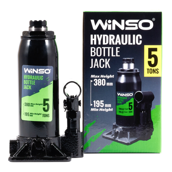 Домкрат гідравлічний Winso 170500 телескопічний, 5т