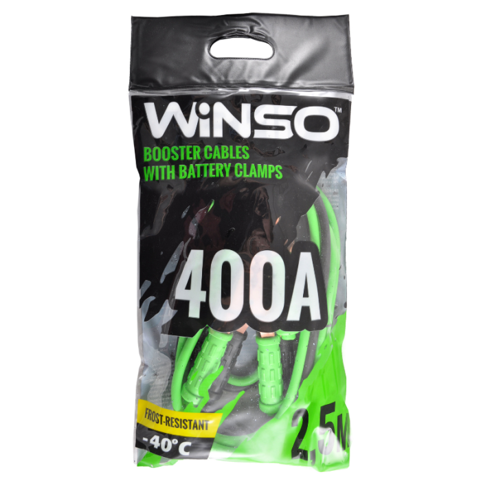 Дроти пускові Winso 138410 (400A, 2,5м)