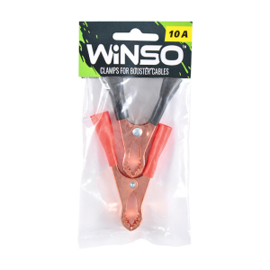 Затискачі ("крокодили") Winso 139010 до проводів, 10А